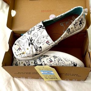 TOMS- Kids Year of Dog Alpargatas